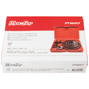 Jogo serras craneanas HCS PTWH17 (17pçs)