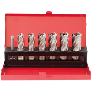 Jogo fresas para coluna electromagnética HSS-M2 JFCEHSS-01 (7pçs)