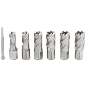Jogo fresas para coluna electromagnética HSS-M2 JFCEHSS-01 (7pçs)