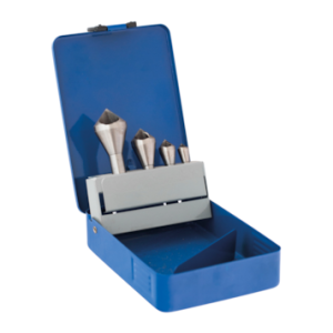 Jogo escariadores 90º furo HSS-M2 JF10-1 10~28mm (4pçs)