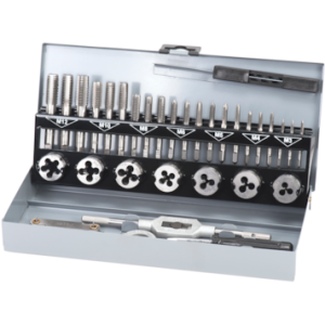 Jogo machos e caçonetes aço carbono AC-0132 M3~M12 (32pçs)