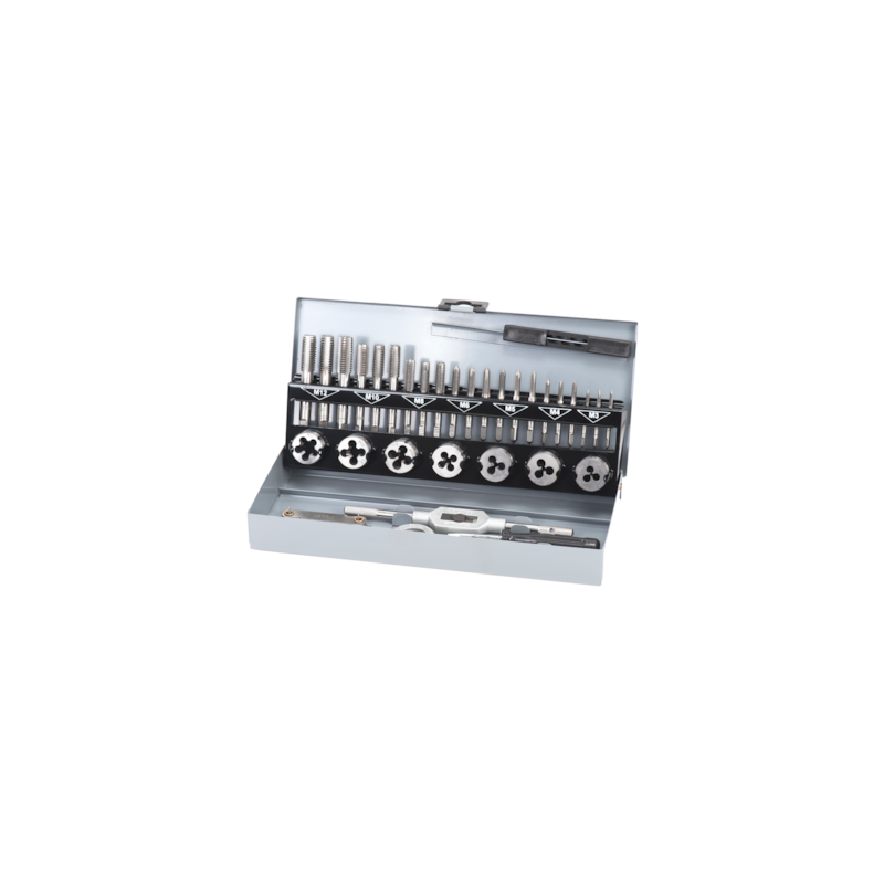 Jogo machos e caçonetes aço carbono AC-0132 M3~M12 (32pçs)