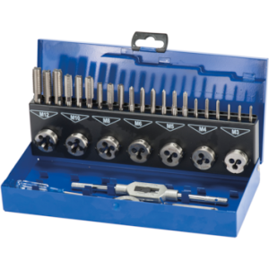 Jogo machos e caçonetes HSS-M2 M2-0132 M3~M12 (32pçs)