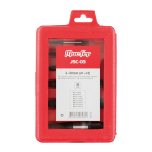 Jogo saca pernos JSC-03 3~50mm n1~n8 (8pçs)