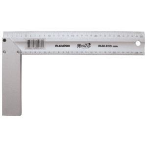 Esquadro alumínio DLM 350mm