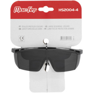 Óculos proteção HS2004-4 escuro