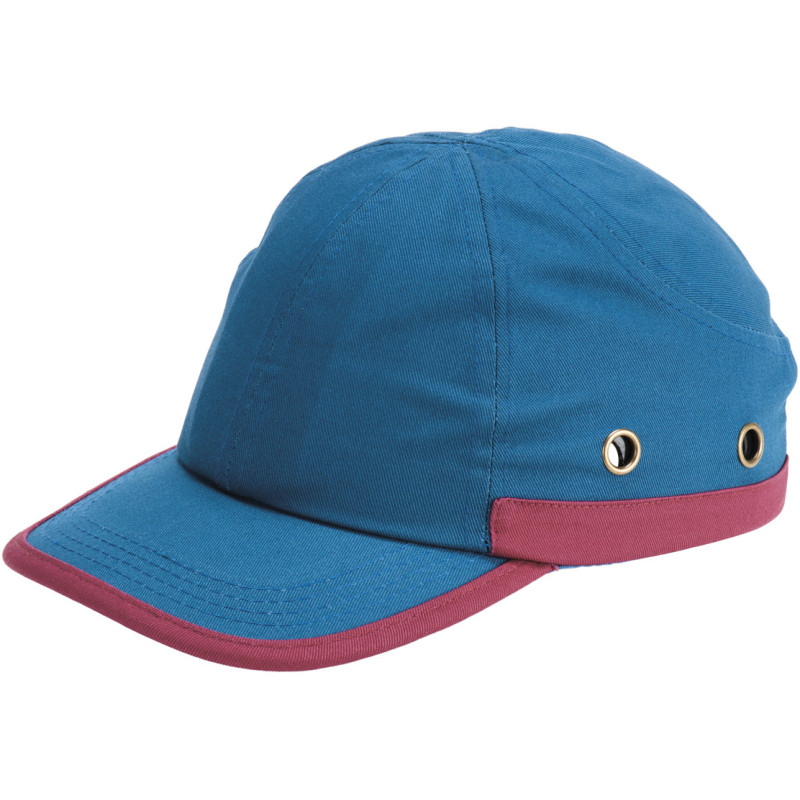 Boné proteção PA-16009A azul/ bordeaux