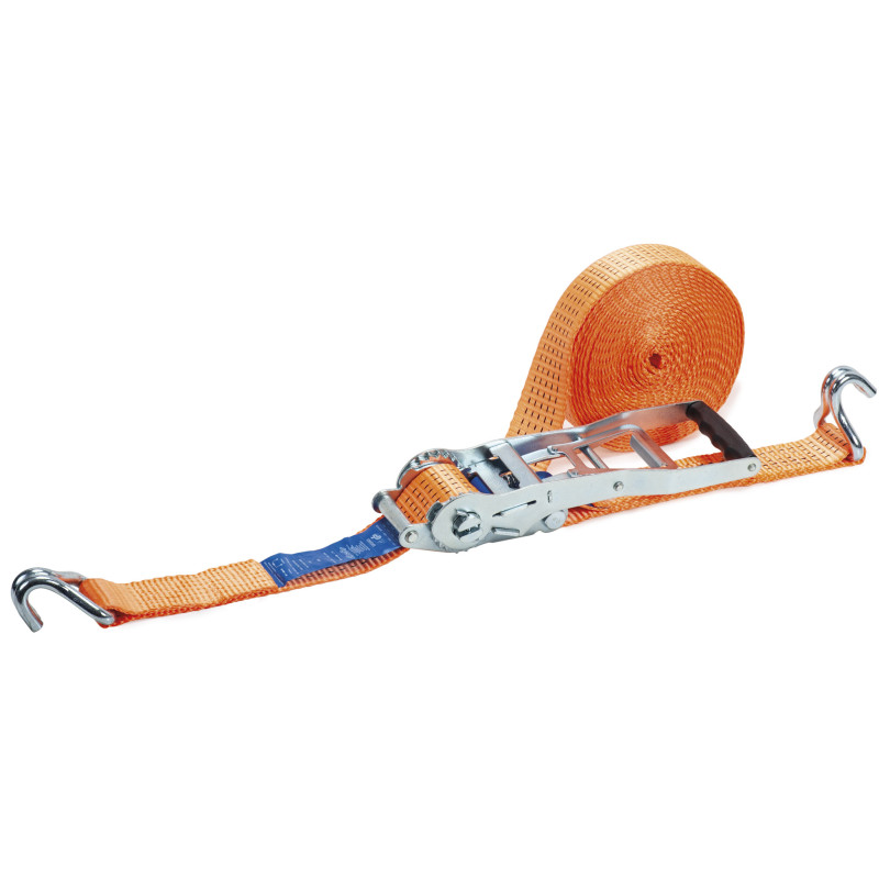 Cinta amarração com roquete ERGO gancho "J" TE7140 4t 50mm 12m