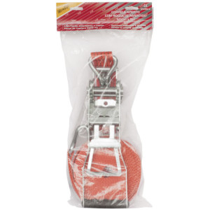 Cinta amarração com roquete ERGO gancho "J" TE7140 4t 50mm 12m