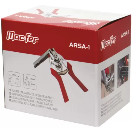 Alicate para agrafos redes semi-auto ARSA-1