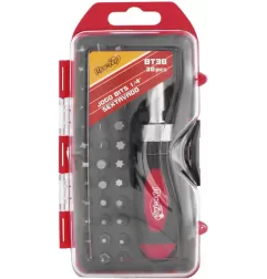 Jogo bits sextavado BT38 1/4" (38pçs)
