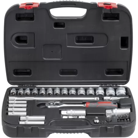 Jogo chaves caixa Cr-V SS-3040 1/4" 3/8" (40pçs)