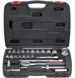 Jogo chaves caixa Cr-V SS-4026 1/2" (27pçs)