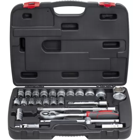 Jogo chaves caixa Cr-V SS-4026 1/2" (27pçs)