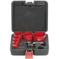 Jogo serras craneanas bimetal HSS-M42 Co 8% M4209-22 (9pçs)