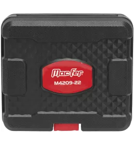 Jogo serras craneanas bimetal HSS-M42 Co 8% M4209-22 (9pçs)