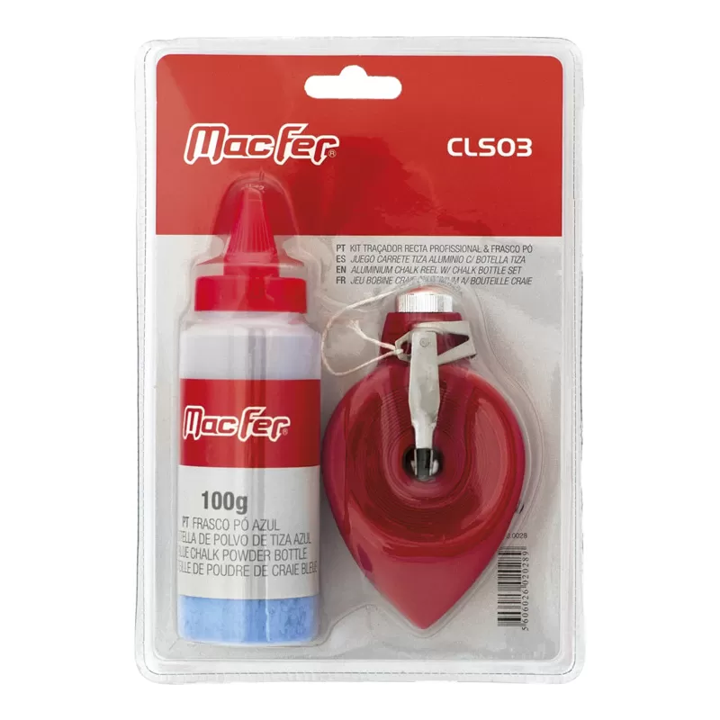 Kit traçador recta profissional frasco pó CLS03 100g