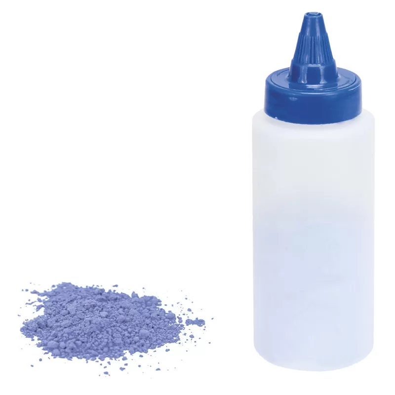 Pó para traçador recta  PTR-BL 100g azul