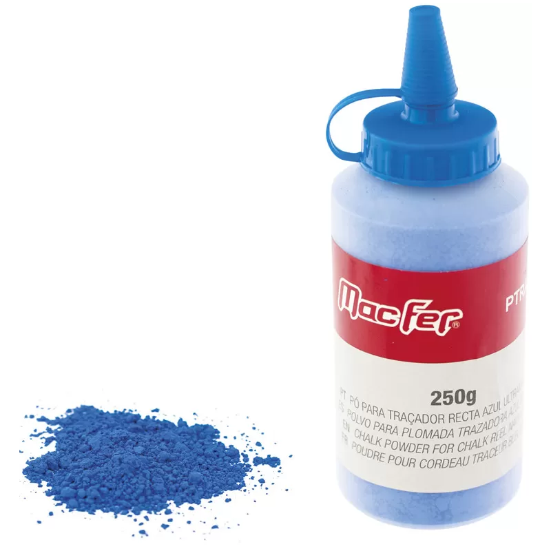 Pó para traçador recta PTRAM 250g azul ultramarino