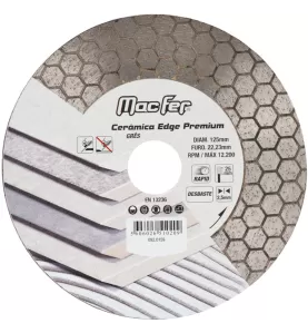 Disco diamantado Cerâmica Edge Premium-D (desbaste) 115x25x2.5mm
