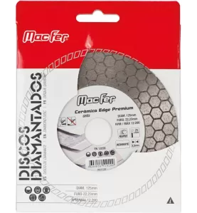 Disco diamantado Cerâmica Edge Premium-D (desbaste) 115x25x2.5mm