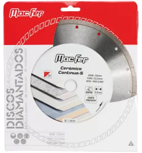Disco diamantado Cerâmica Contínuo-S 115mm