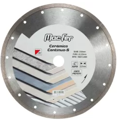 Disco diamantado Cerâmica Contínuo-S 230mm