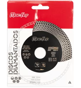 Disco diamantado Cerâmica Rede MX05-D 125mm x 10/20mm