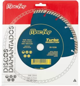 Disco diamantado Turbo Segmentado 125mm