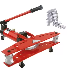 Máquina virar tubo galvanizado hidráulica com rodas SWG-2 1/2"~2"
