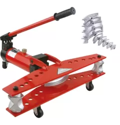 Máquina virar tubo galvanizado hidráulica com rodas SWG-4 1/2"~4"