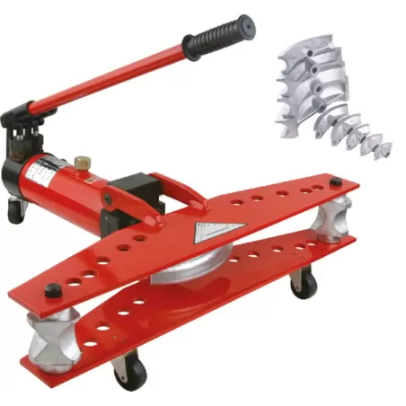 Máquina virar tubo galvanizado hidráulica com rodas SWG-4 1/2"~4"