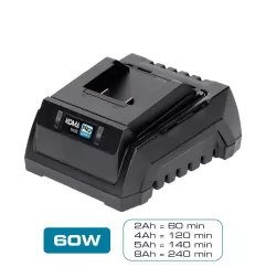 Carregador de bateria 20 v 60w