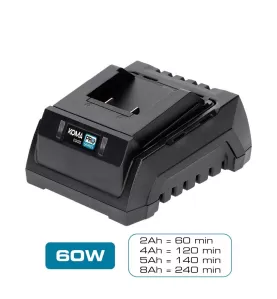 Carregador de bateria 20 v 60w