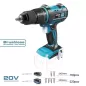 Berbequim de perfcussão aparafusador brushless 20 v, sem bateria nem carregador