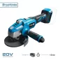 Rebarbadora angular brushless 20 v ø125 mm sem bateria nem carregador. 37,5 x 12 cm