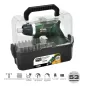 Kit parafusadeira recarregável 3,6 v com 53 accessórios e carregador