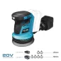 Lixadora excêntrica brushless 20 v sem bateria nem carregador, 13 x 30 x 15 cm
