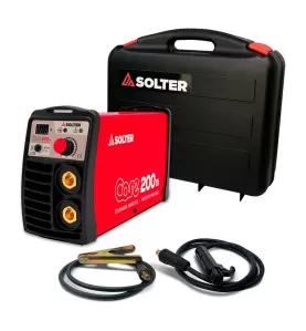 Equipamento de soldador inverter core 200di com acessórios