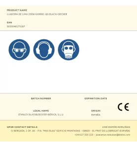 Lixadora de lima 350 w com cabo 3 m