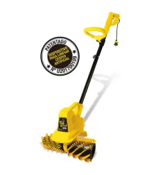 Varredora/penteadora elétrica para relva artificial 300 w 141e-v26