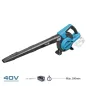 Soprador/aspirador/triturador brushless 40v sem baterias nem carregador
