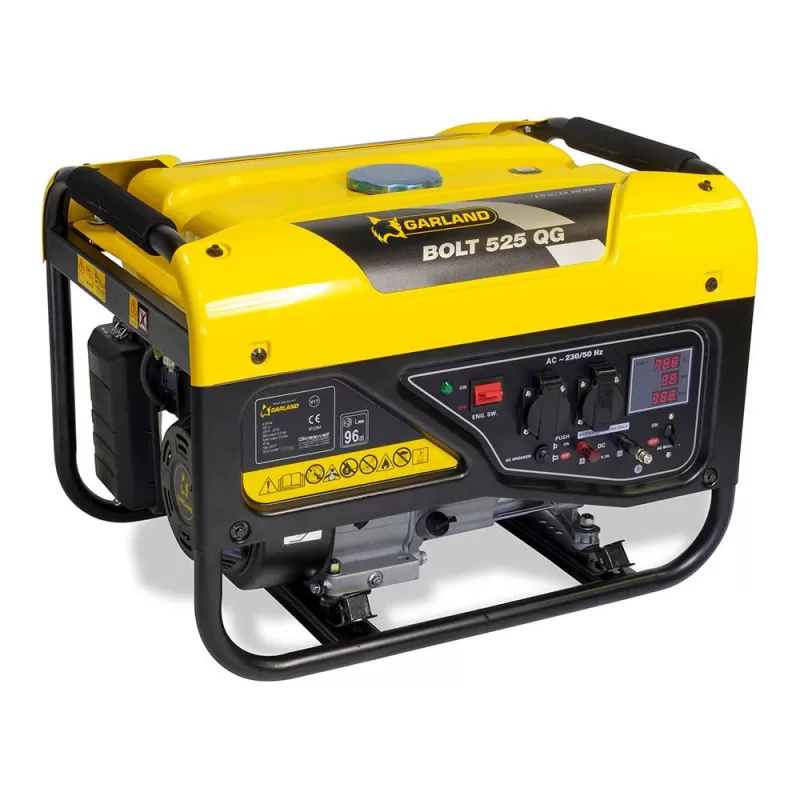 Gerador a gasolina bolt 525 qg v17 4 kw 210cc