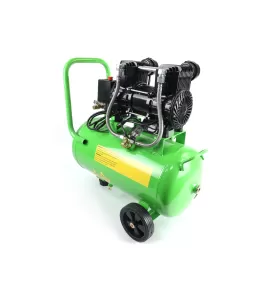 Compressor de Ar Silencioso 24L 1.5HP 2 Cabeças