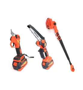 Kit Scissors+ Saw + Extension with 21V 4.0Ah Battery
