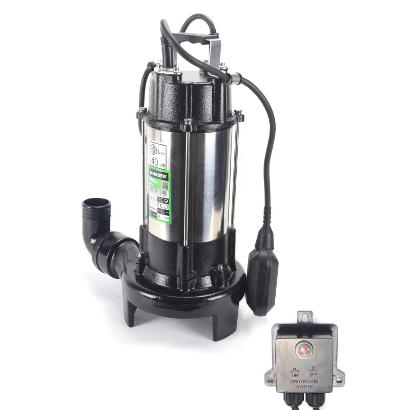 Bomba Submersível Águas Sujas 1100W com Triturador