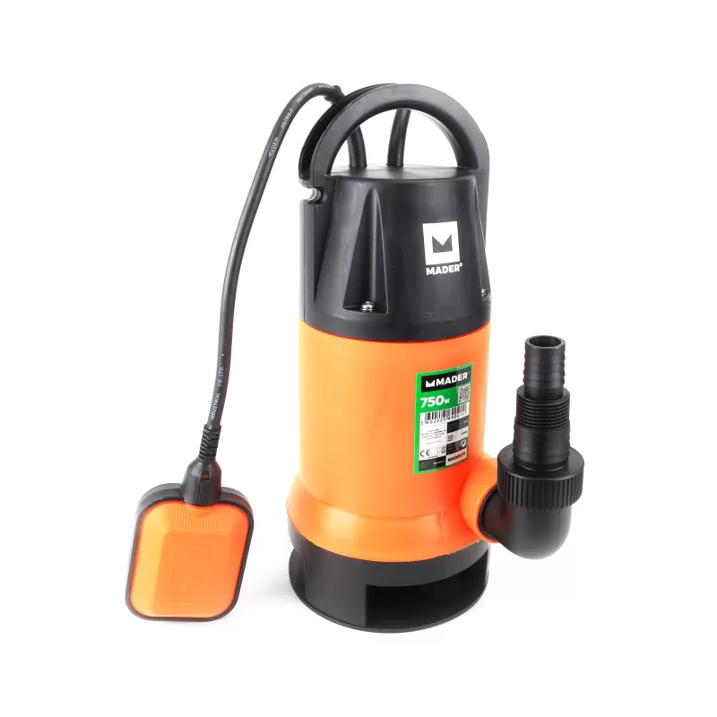 Bomba Submersível Águas Sujas 750W 13000 L/h