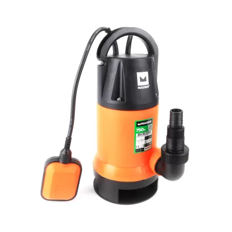 Bomba Submersível Águas Sujas 750W 13000 L/h