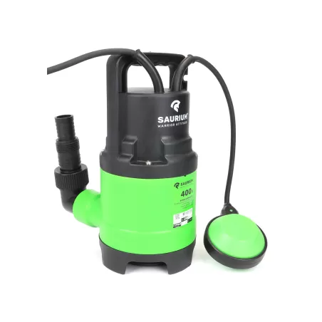 Bomba Submersível Águas Sujas 400W 8000 L/h