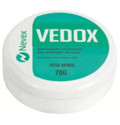 Kit Massa Vedante Anti-oxidante + Linho Nevex Vedox Cartaz n5 70g